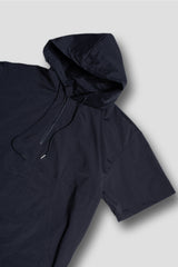 LIGHT WEIGHT NYLON SHORT SLEEVE HOODIE